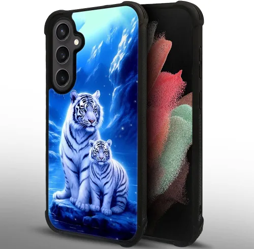 Miniatura 267 de CARLOCA Funda compatible con Samsung Galaxy S22 Ultra, diseño gráfico de Star Howling Wolfs Samsung Galaxy S22 Ultra, diseño gráfico, a prueba