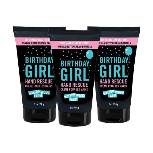 Walton Wood Farm, Crema de manos de 2 onzas: (Birthday Girl (paquete de 3))