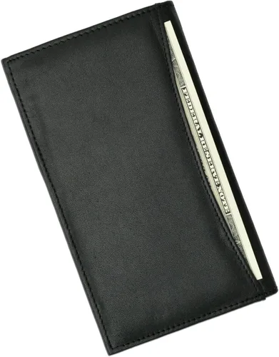 Miniatura 4 de Marshal Billetera de Cuero Bifold con Bloqueo RFID para Hombres y Mujeres Soporte de Cuero Genuino con 19 Ranuras, 2 Compartimentos para Billetes