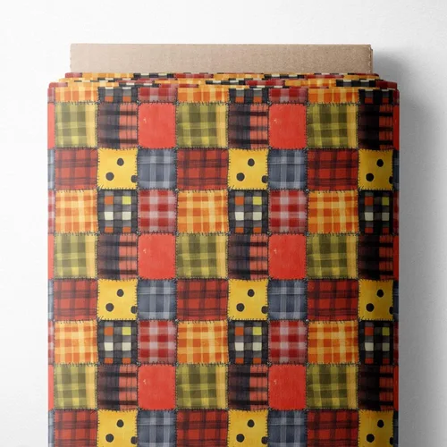 Miniatura 54 de Paquete de tela de algodón de color sólido, 50 cuadrados precortados (8 x 8 x 8 pulgadas), 100% algodón, 120 GSM, fabricado en Türkiye