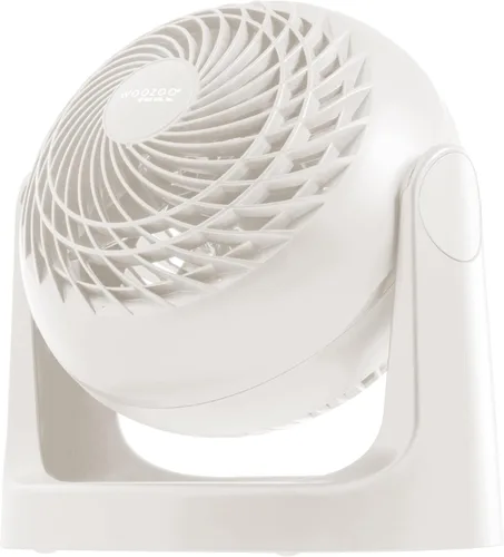 Miniatura 10 de IRIS USA WOOZOO Ventilador de escritorio, circulador de aire oscilante, 3 velocidades, distancia máxima de aire de 36 pies, cobertura de 244 pies