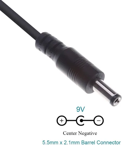 Miniatura 7 de MaxLLTo Adaptador de CA extra largo de 6 pies para cable de alimentación Casio CTK-560L CTK-571 cargador de pared para teclado