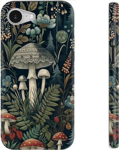 Miniatura 102 de bemal Funda para iPhone 12 Mini, estética, vintage, floreciente, peonía, concha, femenina, compatible con MagSafe, moderna, única, moderna, moderna
