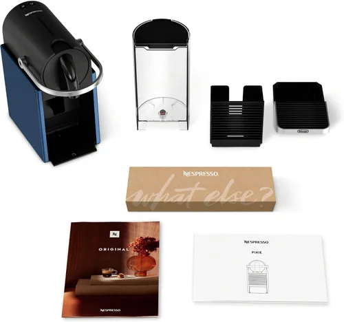 Miniatura 6 de Máquina de café expreso Pixie de Nespresso por De'Longhi, Azul Oscuro