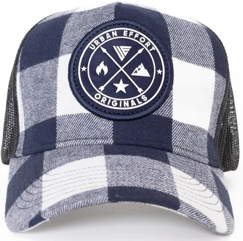 Miniatura 61 de Urban Effort Gorra trasera de malla, para hombres y mujeres, gorra de béisbol de 5 paneles, gran cierre a presión para caza y senderismo
