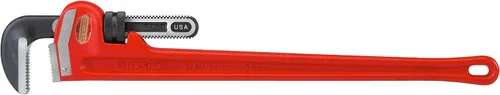 Miniatura 19 de RIDGID 31030 - Llave de tubería recta de servicio pesado, llave de fontanería resistente de 24 pulgadas con hilos autolimpiantes y mordazas