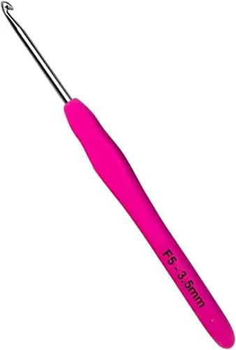 Miniatura 18 de Mdoker Ganchos de ganchillo extralargos, agarre ergonómico, mango suave para ganchillo hecho a mano, agujas de ganchillo para manos artríticas
