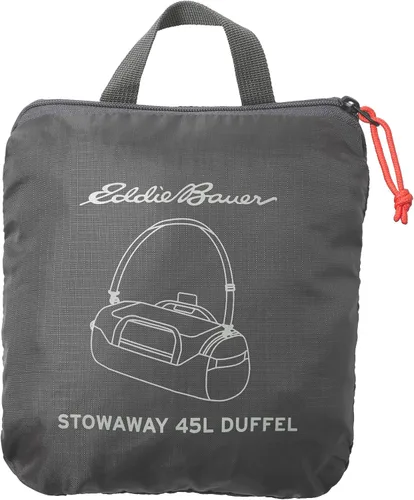 Miniatura 4 de Eddie Bauer Stowaway - Bolsa de lona plegable (45 litros), hecha de poliéster Ripstop