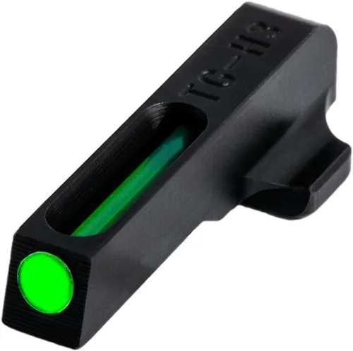 Miniatura 2 de Truglo TFO Tritio y mira de pistola de fibra óptica, duradera, compacta y de alta visibilidad, juego de visión nocturna delantera y trasera, Vista
