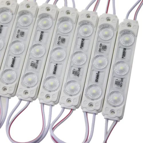 Miniatura 4 de Super brillante 200 unids nuevo modelo 2835 3 LED módulo signo luces escaparate llevó luz impermeable decorativa luz para tablero de publicidad led