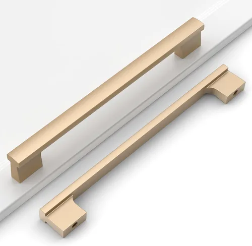Miniatura 33 de Paquete de 12 tiradores para gabinete de 4 pulgadas (102mm) de níquel satinado cepillado, accesorios para gabinetes de cocina, cajones, cómodas