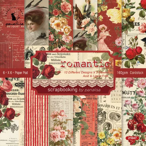 Miniatura 8 de YASMEN Papel de álbum de recortes de doble cara de 12 x 12 pulgadas, suministros bohemios para álbumes de recortes, papel de manualidades