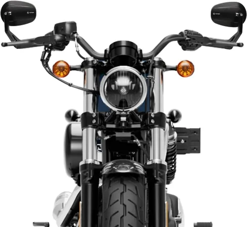 FENRIR Espejo de motocicleta con adaptador para Sportster Iron Forty eight Dyna Softail Hammer Kingpin Vegas Jackpot BOULEVARD M90 S40 INTRUDER C90T