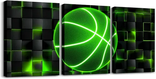 Miniatura 10 de Feelyou Cuadro azul de carreras para pared, 12 x 16 pulgadas, 3 piezas de autos deportivos de velocidad, lienzo para decoración de pared, diseño