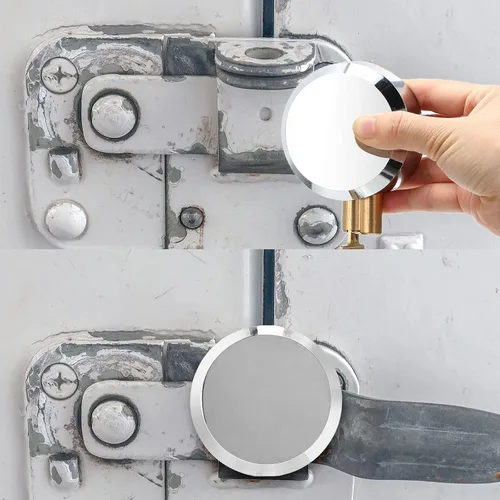 Miniatura 5 de Hotop 2 candados de grillete oculto, bloqueo de disco con llave igual para remolque, candados de 2-7/8 pulgadas, candados ocultos resistentes con 4