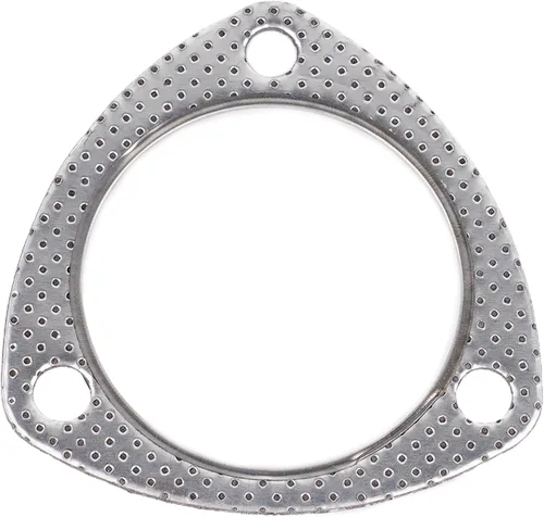 Miniatura 7 de Rwraps Brida y junta de escape de 3 pernos de 2.5 pulgadas, brida de escape de acero inoxidable con pernos y tuercas de brida