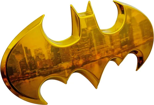 Miniatura 9 de Fan Emblems Emblema de coche de Batarang de Batarang de 1989, símbolo de Batarang 3D, color negro mate, tamaño: 3.8 x 1.8 x 0.2 pulgadas - 1989