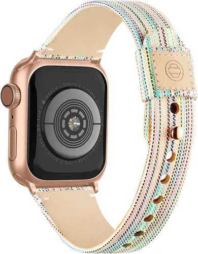 Miniatura 12 de Recoppa Correas de tela compatibles con Apple Watch de 1.929 in, 1.811 in, 1.772 in, 1.732 in, 1.654 in, 1.496 in, 1.575 in, 1.614 in, correa