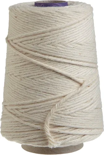 Miniatura 5 de Regency Wraps - Cordel de carnicero para cocina en soporte con cortador, resistente, 500 pies, 16 capas, cuerda de cocina de algodón segura