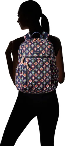 Miniatura 6 de Vera Bradley Mochila pequeña Lighten Up para mujer, Mini medallones