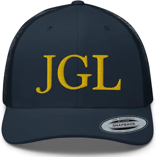 Miniatura 3 de RIVEMUG JGL - Gorra de camionero bordada en oro Chapo Guzman Chapito 701 con cierre de presión ajustable Gorra JGL