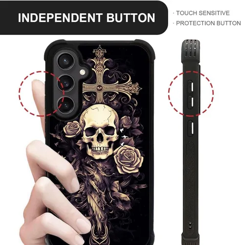 Miniatura 39 de CARLOCA Funda compatible con Samsung Galaxy S22 Ultra, diseño gráfico de Star Howling Wolfs Samsung Galaxy S22 Ultra, diseño gráfico, a prueba