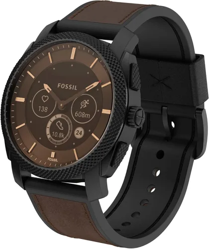 Fossil Machine Gen 6 Reloj inteligente híbrido con Alexa integrado frecuencia cardíaca seguimiento de actividad oxígeno en sangre y notificaciones