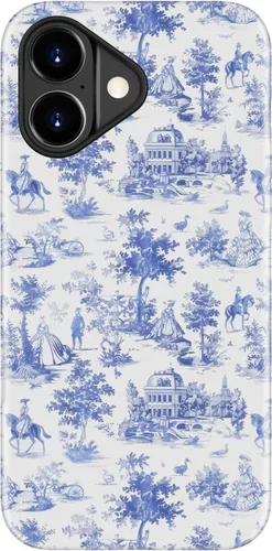 Miniatura 81 de Funda para iPhone 12 Mini, compatible con carga inalámbrica, protección de doble capa con elegante diseño de flores silvestres, silicona suave +