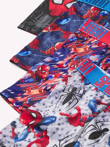 Miniatura 4 de Spiderman Boys' Boxer Brief Multipacks with Multiple Print Choices Available in Sizes 4, 6, 8, 10, and 12