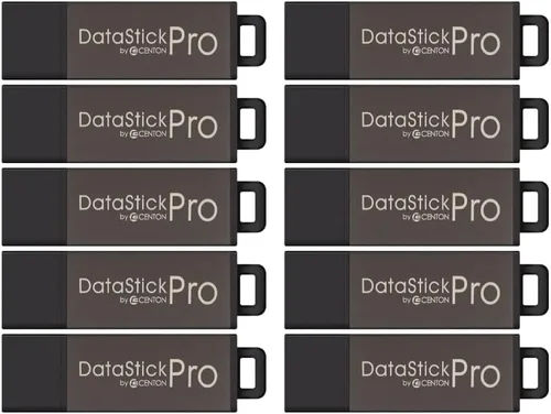 Miniatura 12 de DataStick Pro de Centon de 64 GB, paquete de 5, memoria flash USB 2.0 para almacenamiento y copia de seguridad