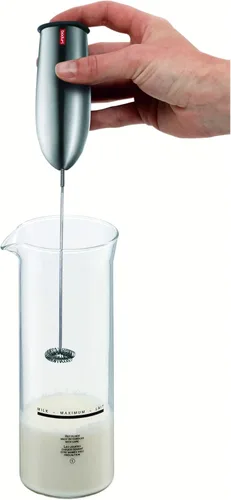 Miniatura 3 de Bodum Schiuma - Espumador de leche a pilas para café, lattes, chocolate caliente, moca, capuchino, negro