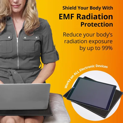 Miniatura 3 de Protege tu cuerpo: almohadilla de regazo para laptop con SaferBody™, escudo antiradiación y almohadilla de protección contra el calor, almohadilla