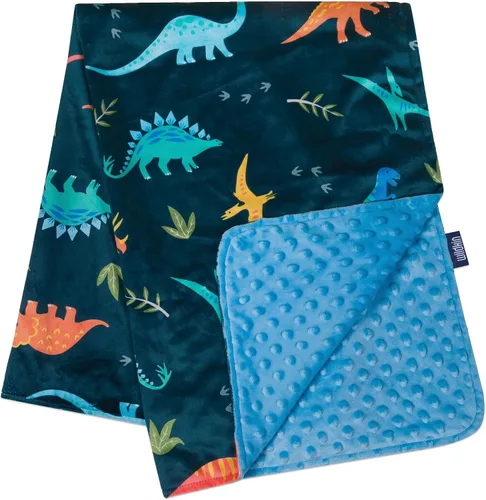 Wildkin Manta de felpa para bebé – Suavidad y comodidad, ideal para niños pequeños, viajes y guardería - Dinosaurios del Jurásico Dinosaurios
