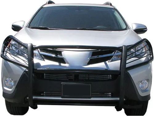 Miniatura 2 de Black Horse Rejilla protector de cepillo para parachoques Modular en negro Compatible con Toyota RAV4 2006-2018-17A093902MA