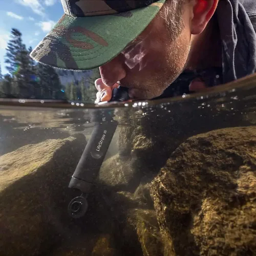 Miniatura 4 de LifeStraw Peak Series - Pajilla de filtro de agua personal para filtración de respaldo, emergencia, supervivencia e hidratación ultraligera, sin