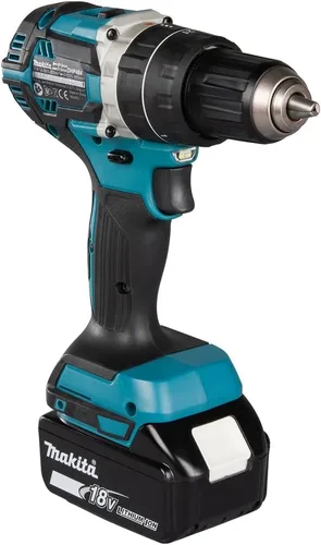 Miniatura 7 de Makita DHP484RTJ 18V Li-Ion LXT - Taladro combinado sin escobillas completo con 2 baterías de iones de litio de 5.0 Ah y cargador suministrado