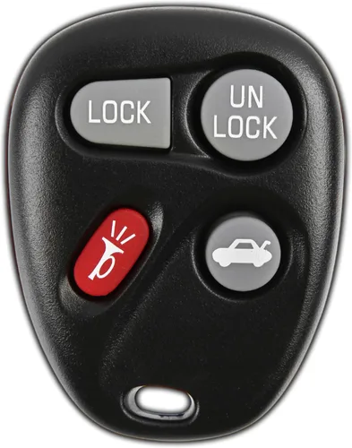 KeylessOption Llavero de repuesto para Buick Century Regal Riviera La Sabre Oldsmobile Intrigue Pontiac Grand Prix Remote, 4 botones 10246215,