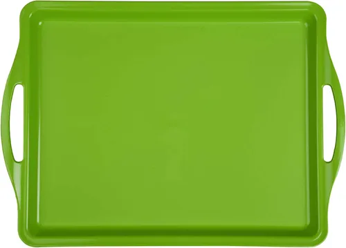 Miniatura 2 de Mintra Home Bandeja de servir duradera (1 unidad, verde) – Plato con asa de 14 pulgadas 'verde