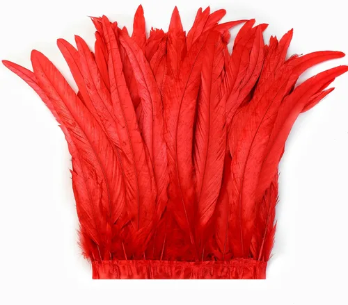 Miniatura 19 de Holmgren Plumas de Cola de Gallo Color Blanco Hueso - 60 piezas Plumas de Cola de Gallo Grandes de 12-14 pulgadas al Por Mayor para Manualidades