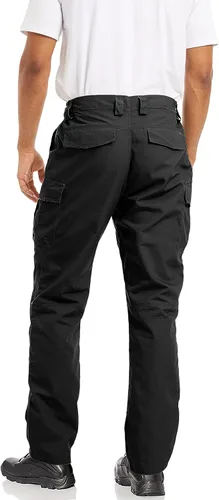Miniatura 2 de MAGCOMSEN Pantalones tácticos para hombre con 9 bolsillos Ripstop, repelente al agua, pantalones cargo para el trabajo, senderismo, caza