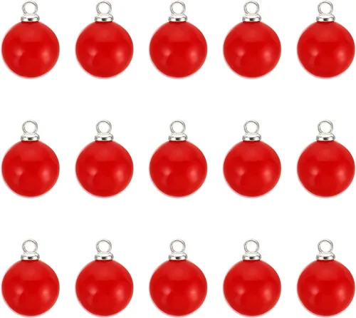 Miniatura 7 de PATIKIL 150 cuentas de perlas de perlas de imitación de perlas colgantes de bricolaje para hacer joyas, pulseras, aretes, collar