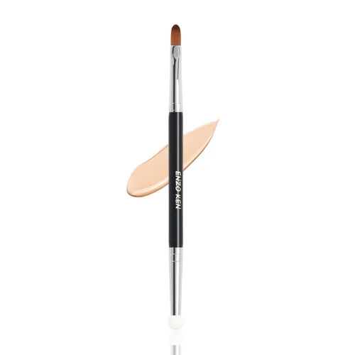 Miniatura 13 de Pincel para sombra de ojos de pelo de pony natural de ENZO KEN, pincel para sombra de ojos de mezcla media, pincel sombreador para sombra de ojos