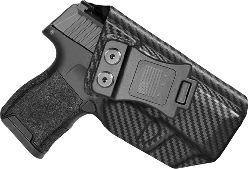 Miniatura 13 de Holster IWB Kydex Fit – Trigger Guard – Inside Waistband Concealed Carry – Adjustable Cant & 'Posi-Click' Retention - No Wear or Jitter - USA Made
