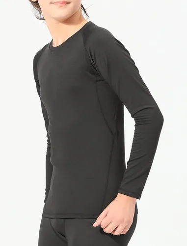 Miniatura 3 de Paquete de 4 o 3 leggings de compresión para niños y jóvenes, pantalones atléticos, capa base deportiva para niños