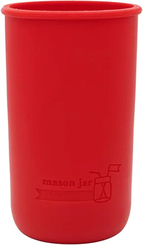 Miniatura 11 de Mason Jar Lifestyle - Fundas de silicona de 24 onzas para proteger frascos de bolas de Mason Jar Lifestyle (escarcha, paquete de 2)