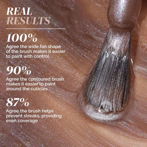 Miniatura 6 de LONDONTOWN Lakur Nail Polish – Nude & Brown Shades, Long-Lasting, Streak-Free, Chip-Resistant 21+ Free Non-Toxic Vegan Nail Color, Strengthens &