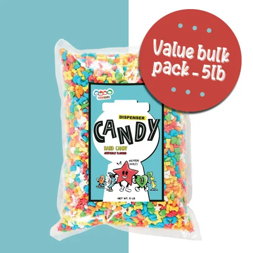 Miniatura 7 de Wee Winkers - 5 libras de caramelos a granel para máquina de dulces, el relleno perfecto para tu máquina de chicles, formas variadas con sabor a