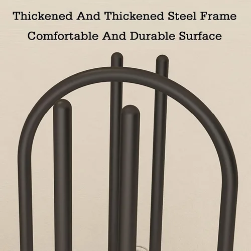 Miniatura 3 de 2 in 1 Coat Rack and Coat Rack Space Saving Organizer On Both Sides Laundry Room Bedroom Versatile Stacking Trolley