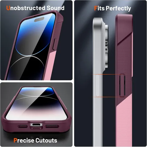 Miniatura 392 de Jeylly Funda para iPhone SE/Funda para iPhone 5S, Exterior de Plástico Duro que Absorbe Golpes + Interior de Silicona de Goma Defensor contra