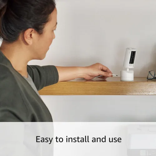 Miniatura 6 de Cámara para interiores con movimiento Ring: ve lo que pasa en tu casa o negocio con cobertura de 360°, video HD y comunicación bidireccional